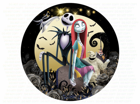 Jack Skellington wreath sign, were simply meant to be sign