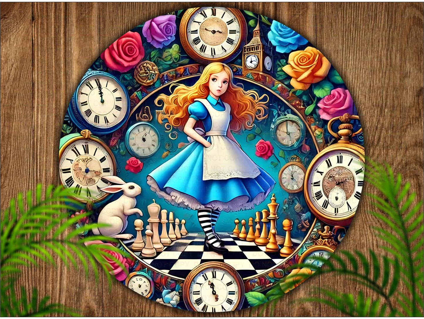 Alice in Wonderland sign