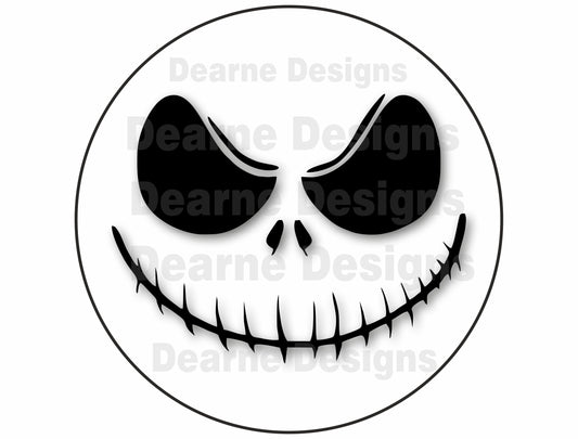 Jack Wreath Sign, skelly face sign, jack skellington