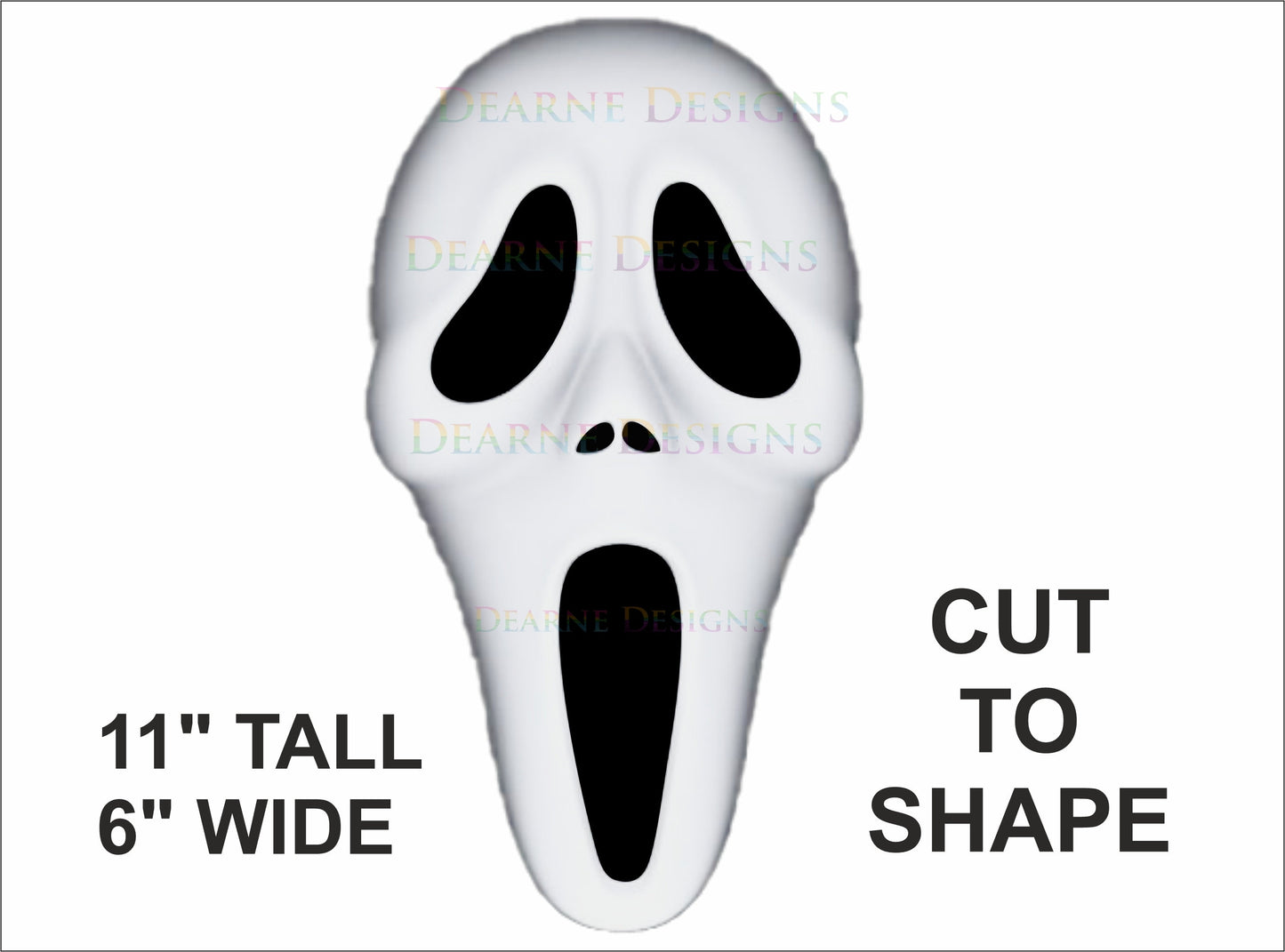 Scream Face Wreath Sign, Halloween scream face sign, Scream sign, scream film wreath sign, scream wreath sign