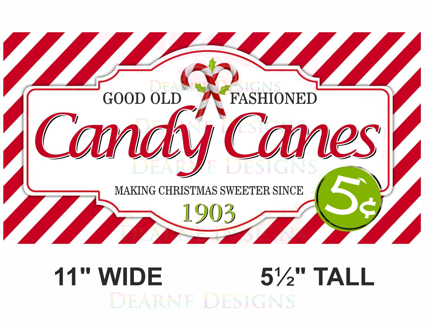 Candy Canes christmas Sign, candy cane wreath sign