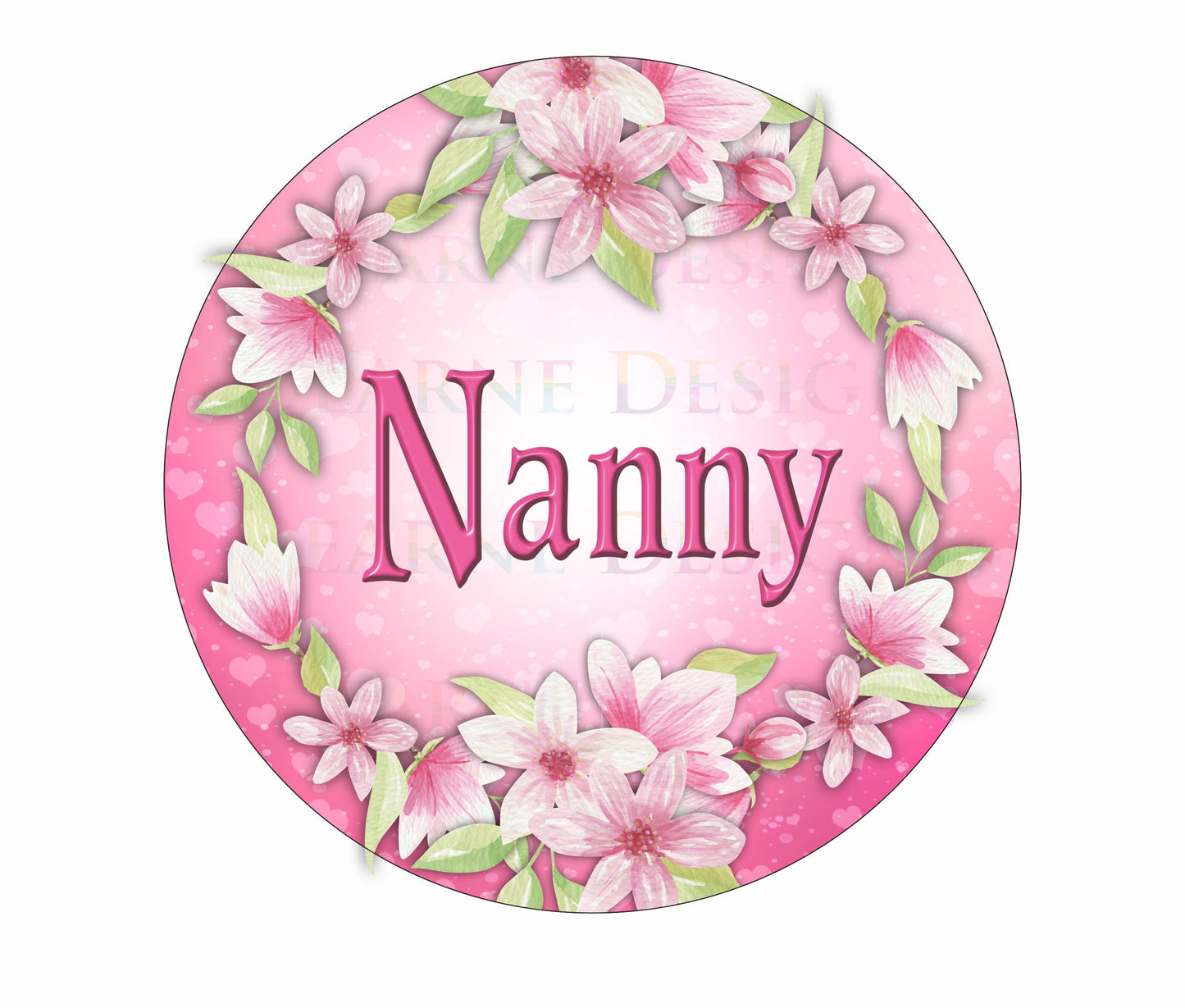 Mothers Day wreath sign, Mum wreath sign, mummmy wreath sign uk, nan sign, nanny sign