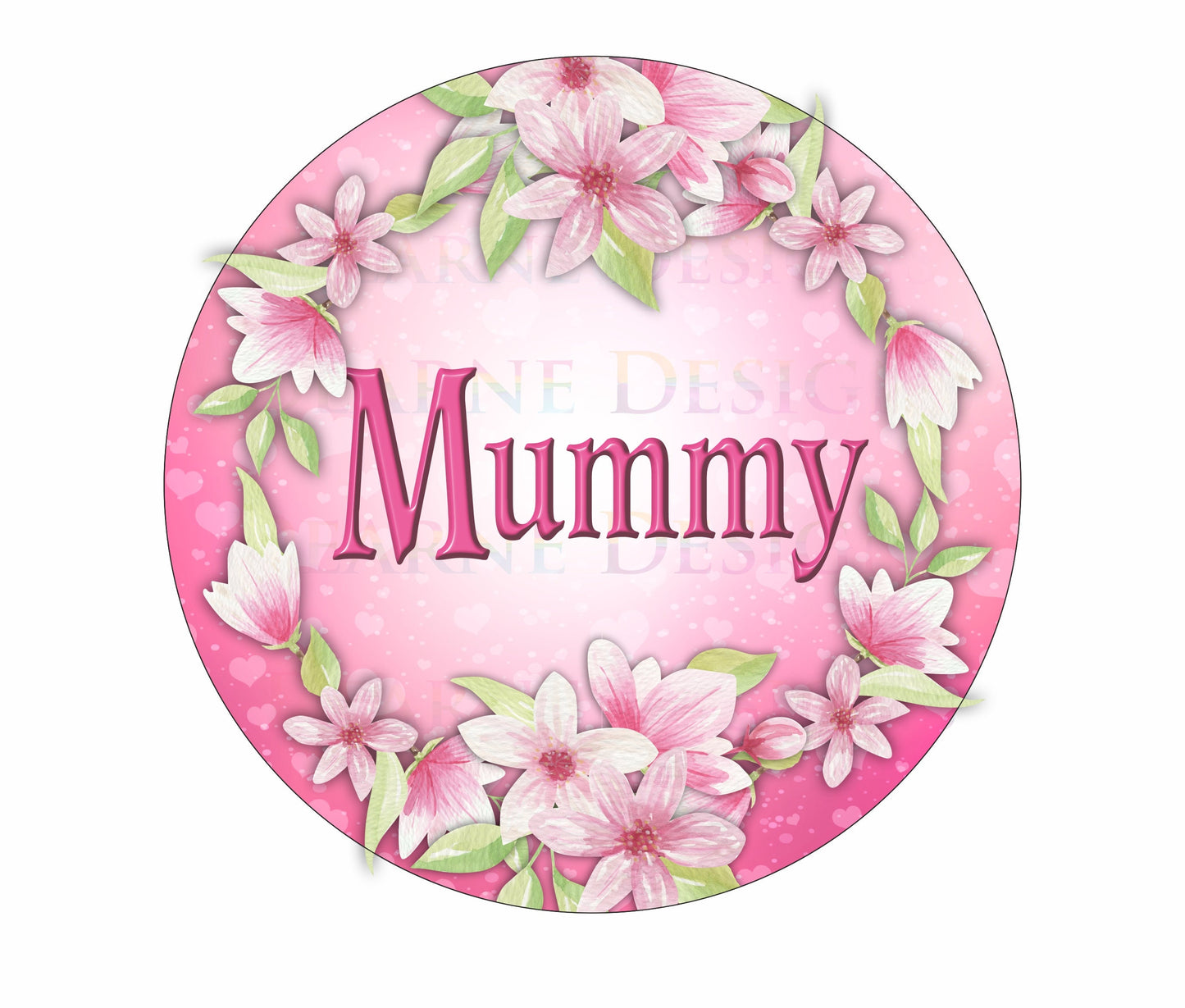 Mothers Day wreath sign, Mum wreath sign, mummmy wreath sign uk, nan sign, nanny sign