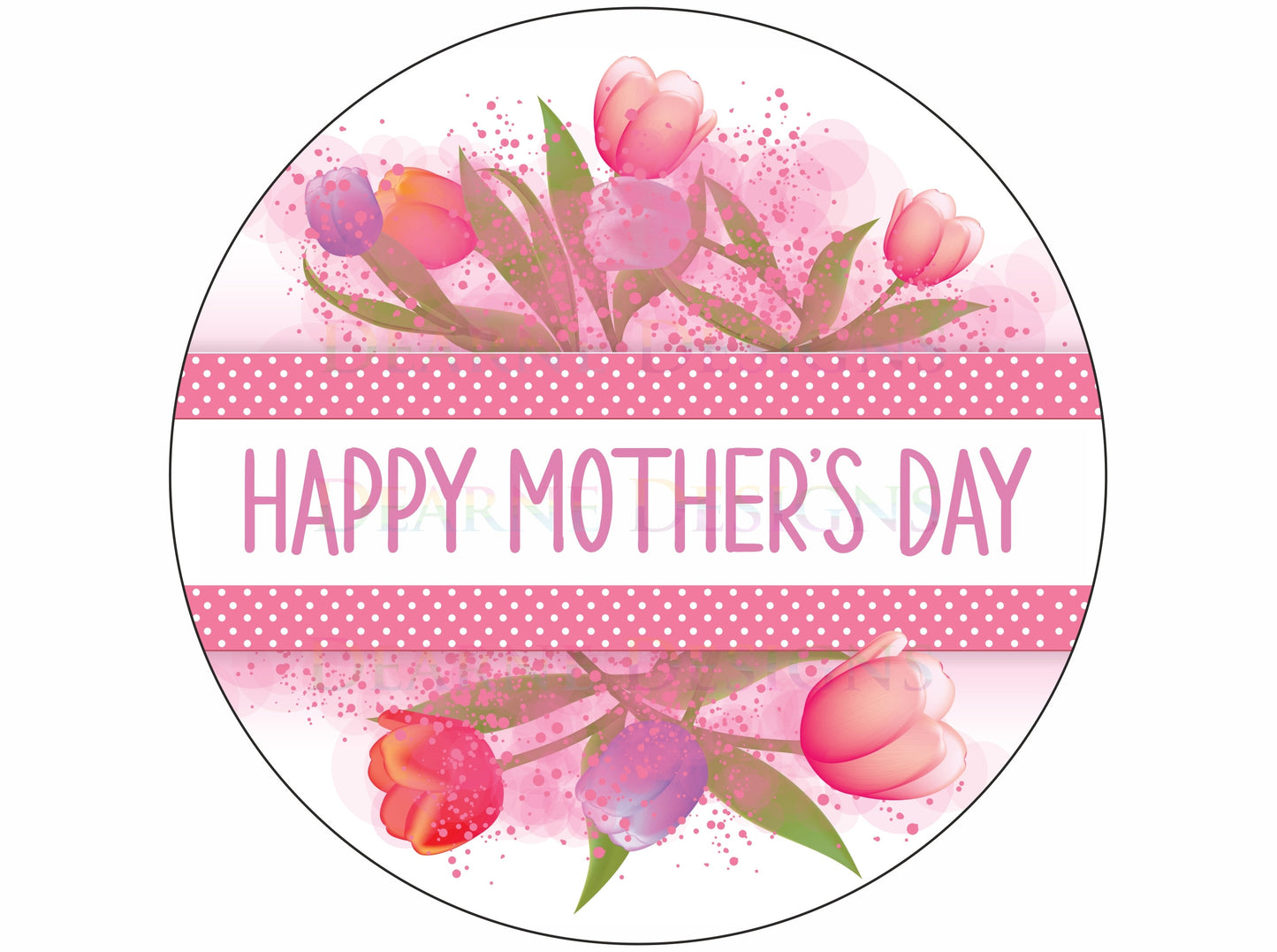 Mothers Day wreath sign, Mums wreath sign