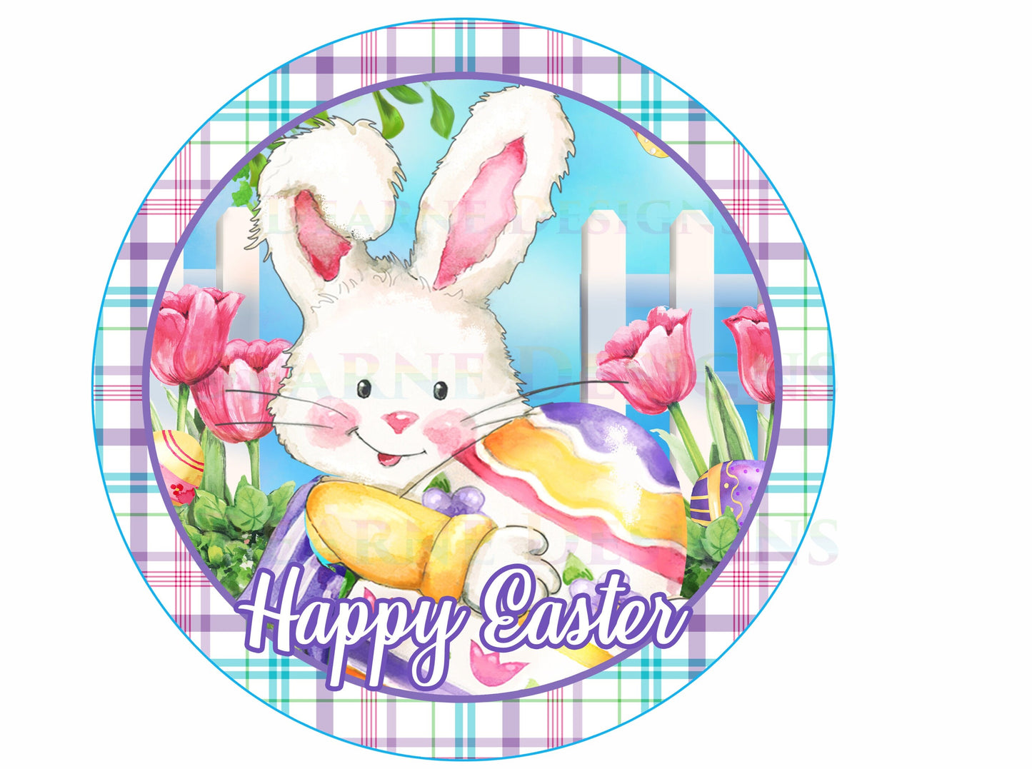 Happy Easter wreath sign, easter wreath sign, cute easter sign