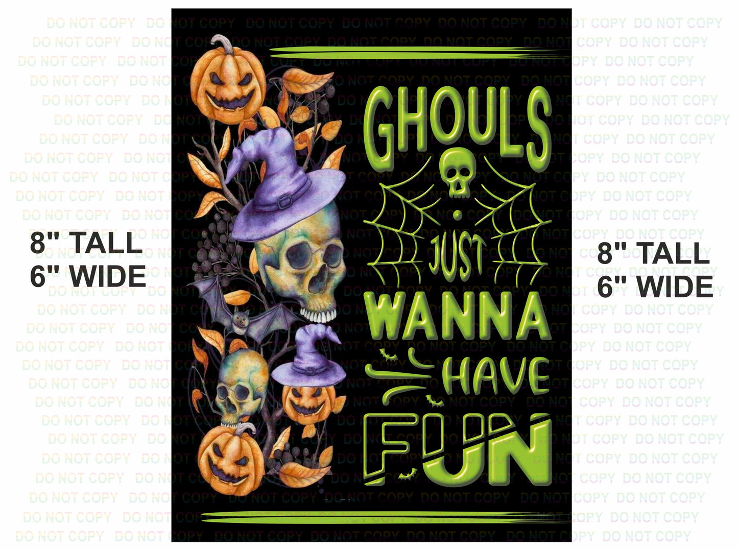 Ghouls Just Wanna Have Fun, Halloween sign, Pumpkin sign, Halloween wreath sign