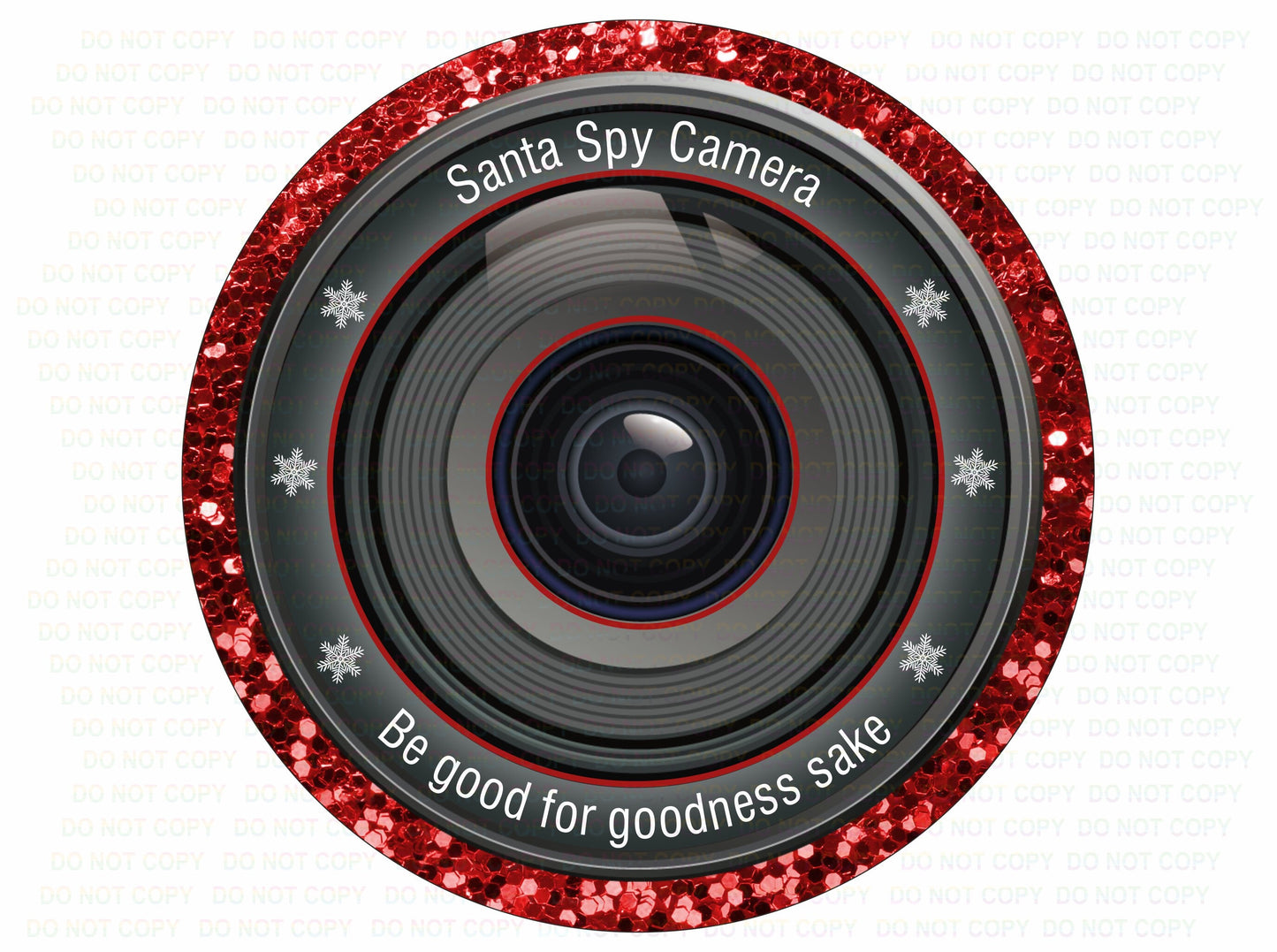 santa Cam wreath sign, Santa claus secret camera sign