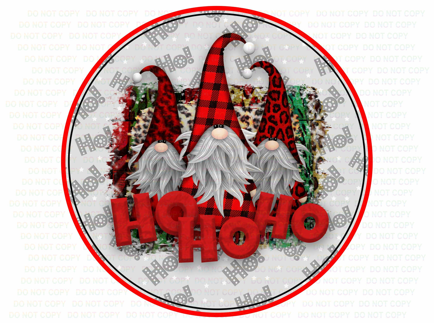 Ho Ho Ho wreath sign, merry christmas hohoho wreath sign