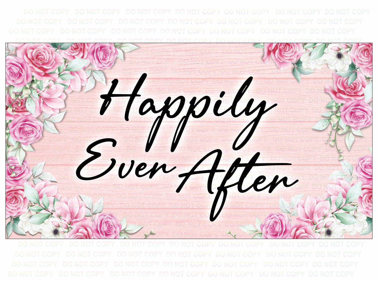 Happily Ever After Sign, wedding wreath sign, wedding sign, wedding reception sign