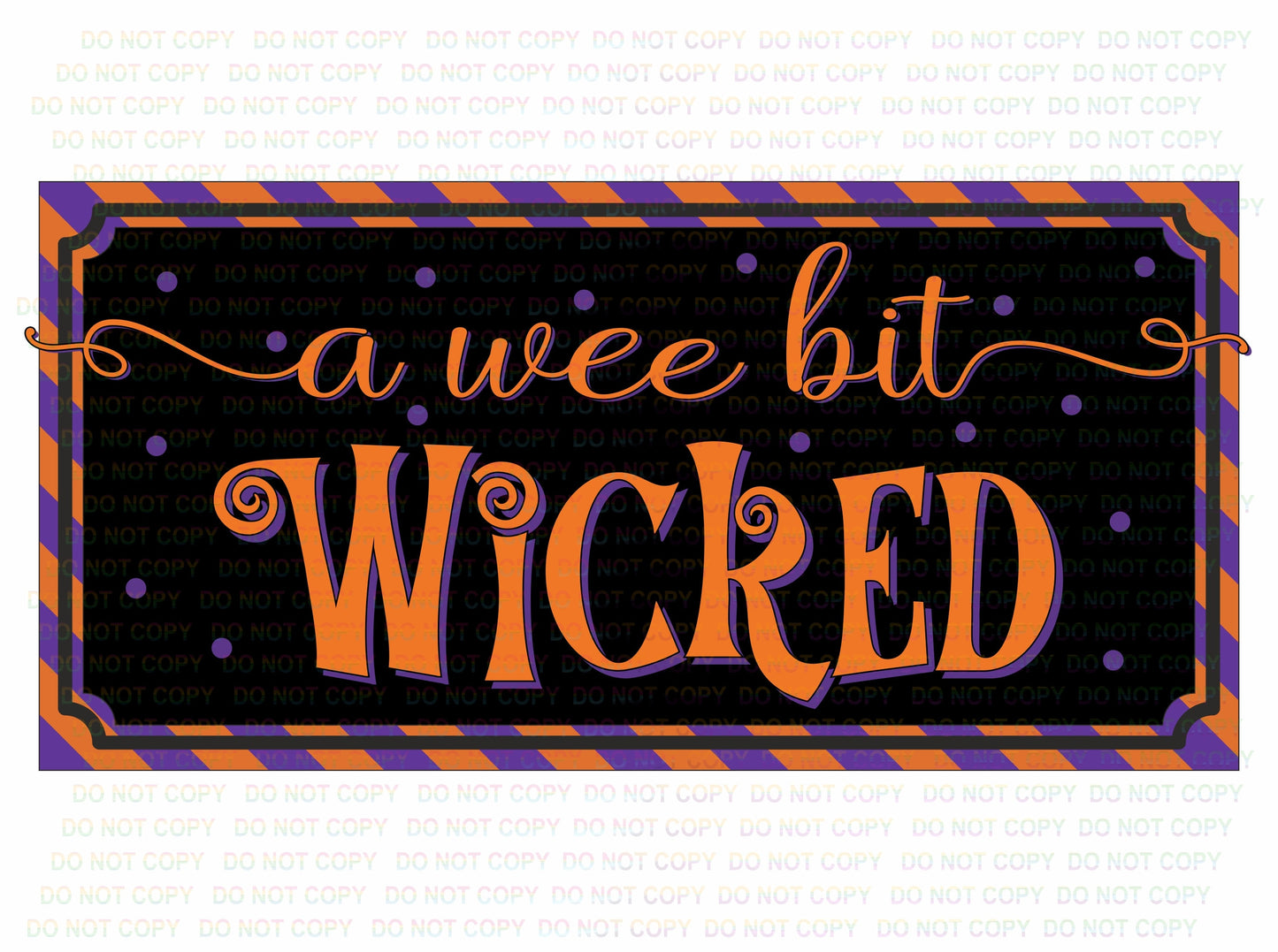 Wee bit wicked sign, Halloween sign, wicked sign, Halloween wreath sign