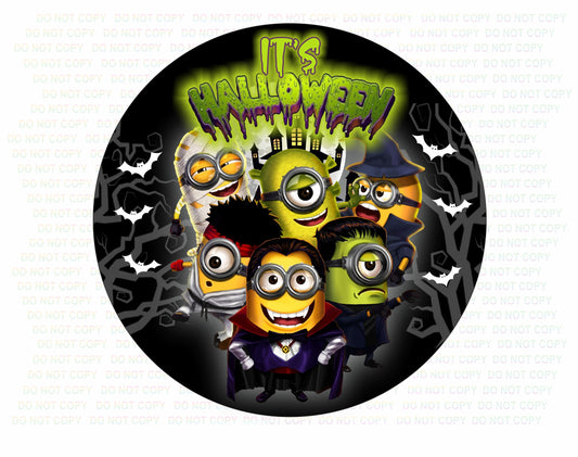 Minion Halloween wreath sign, Minion sign, Minion wreath sign, Minion halloween sign