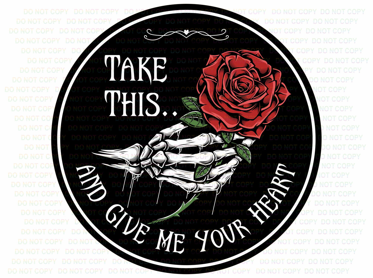 Take this and give me your heart Halloween wreath sign, Halloween wreath sign, halloween sign