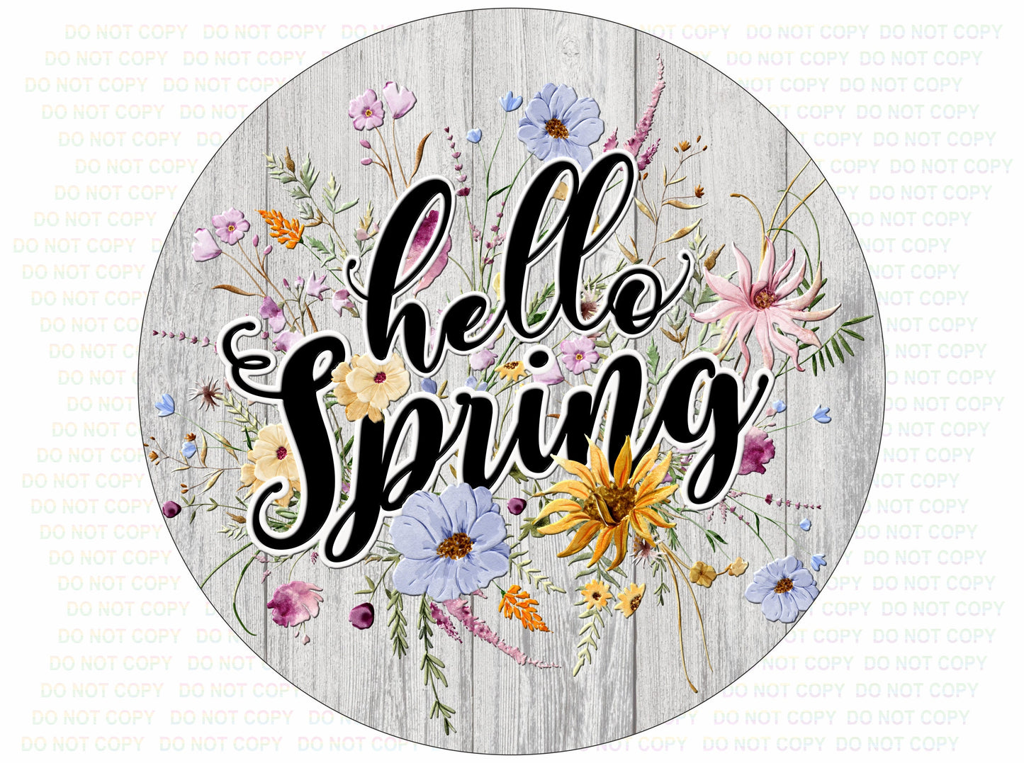 Hello Spring wreath sign, Happy spring wreath sign, spring wreath sign