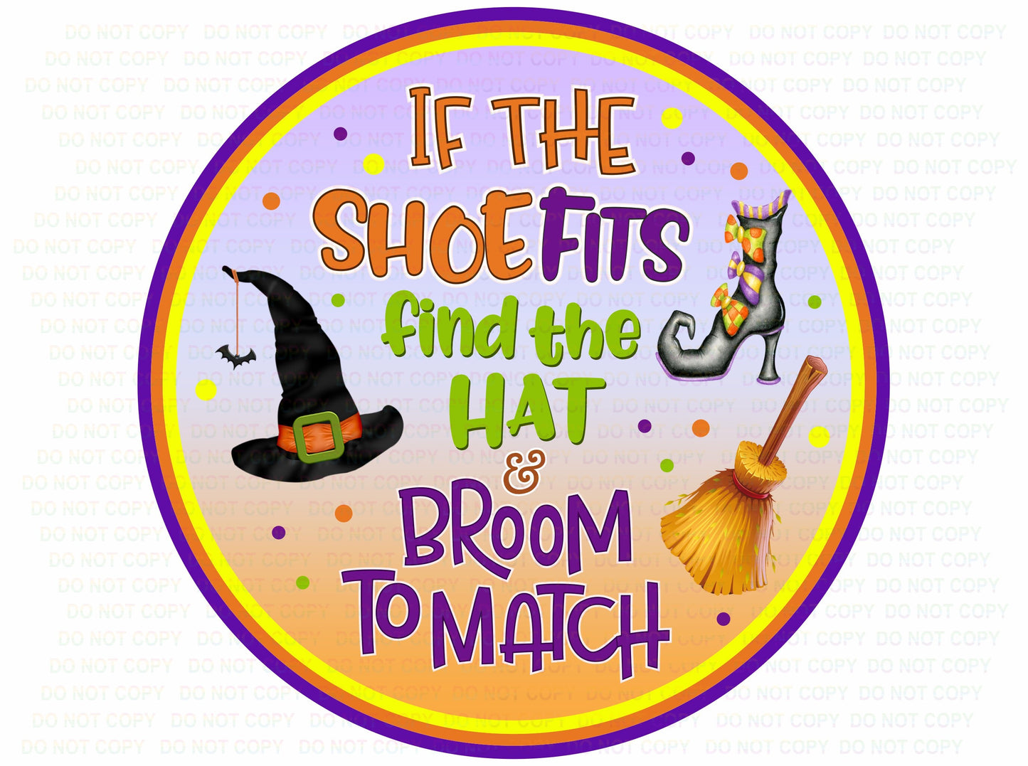 If The Shoe Fits halloween sign, halloween witch wreath sign