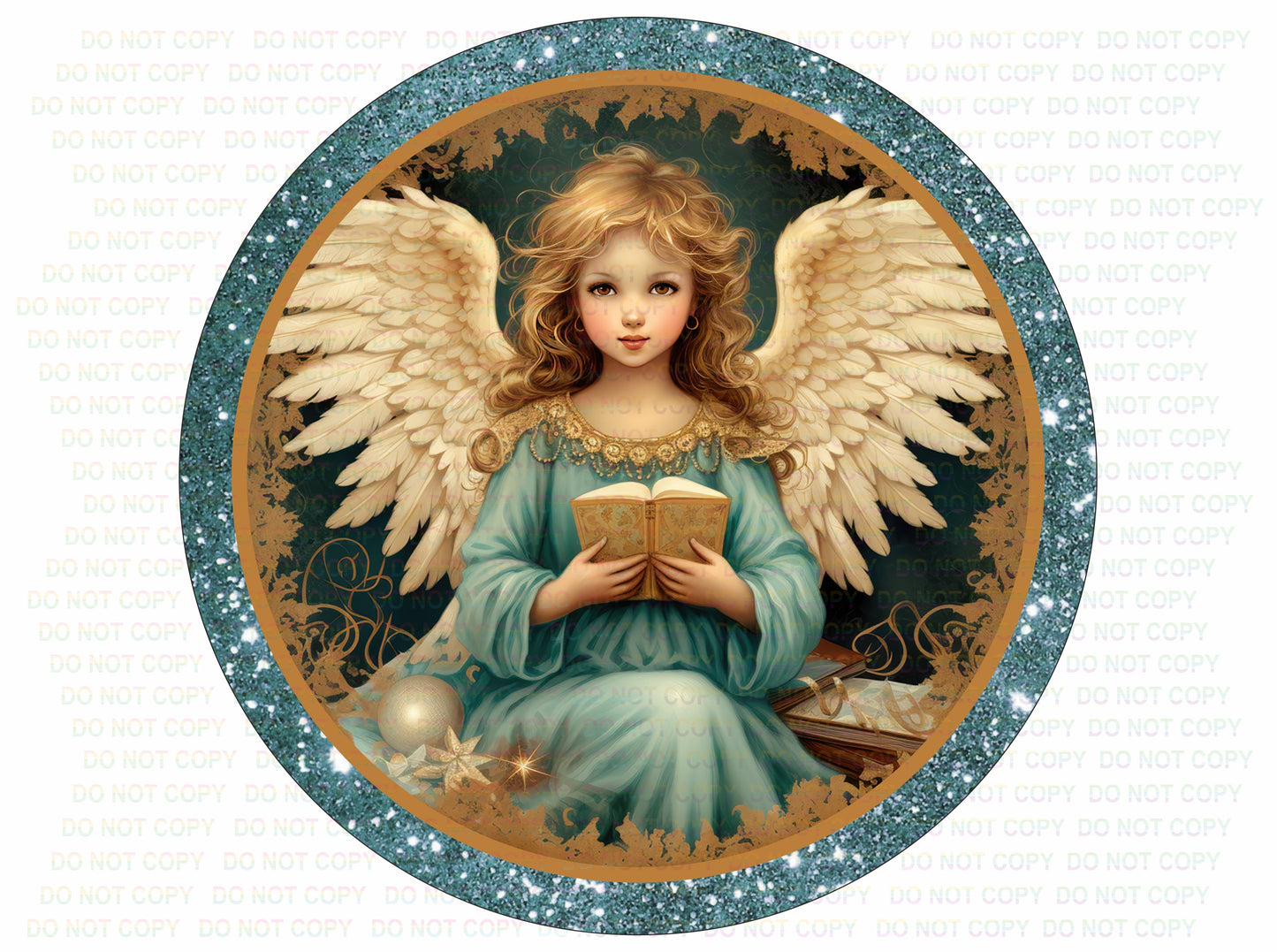 Christmas angel sign