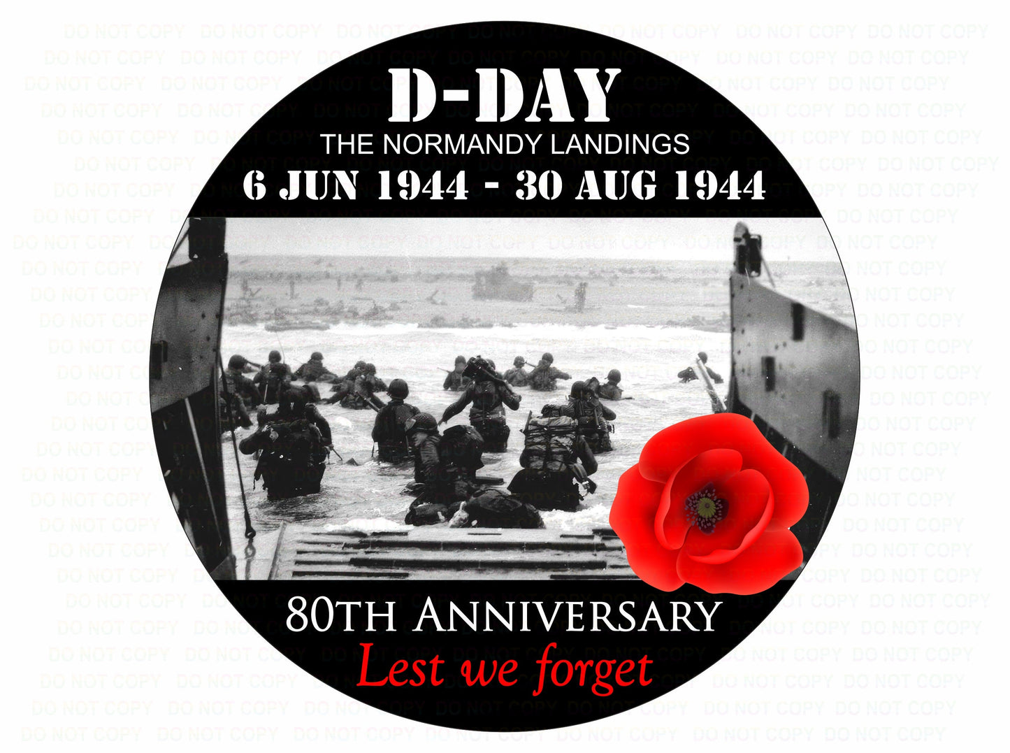 Lest We Forget remembrance wreath sign, Poppy Day sign, D Day Anniversary, poppy day wreath, poppy wreath, normandy landings