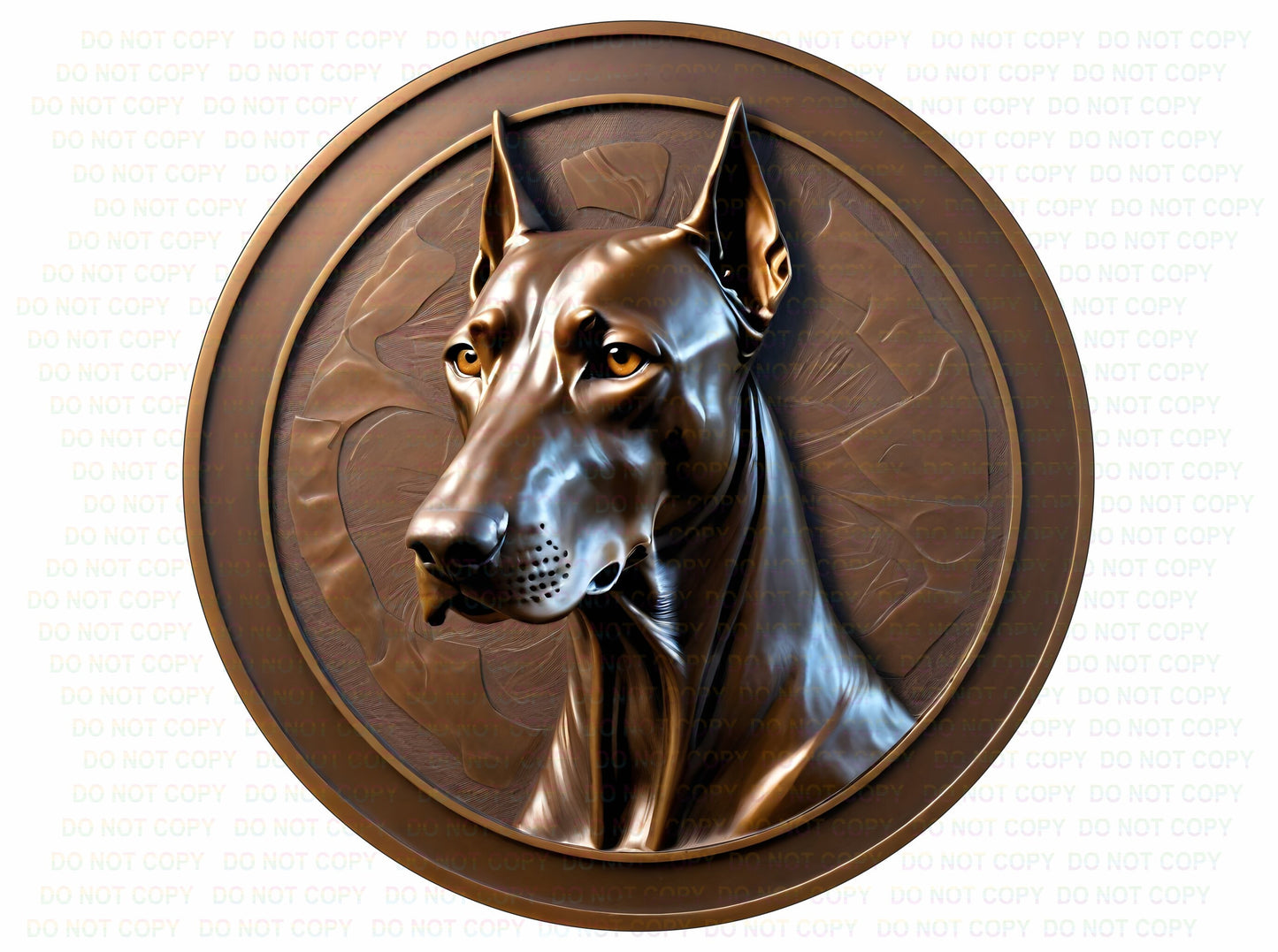 Bronze dog bust, bronze bulldog, bronze dog sign, German shepherd bronze, doberman bronze, FLAT SIGN