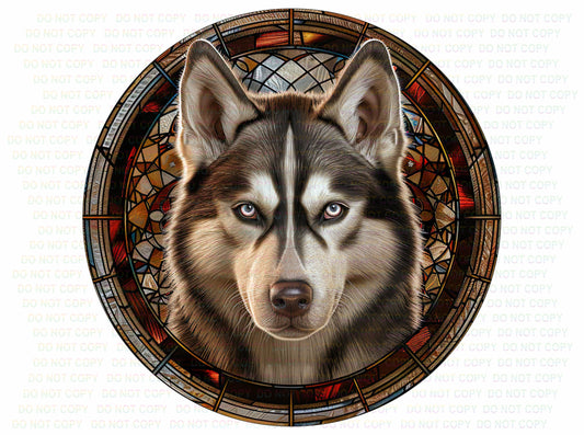 Husky sign, Retriever round sign, Husky dog sign, Husky dog wreath sign, Husky gift, dog memorial, Husky