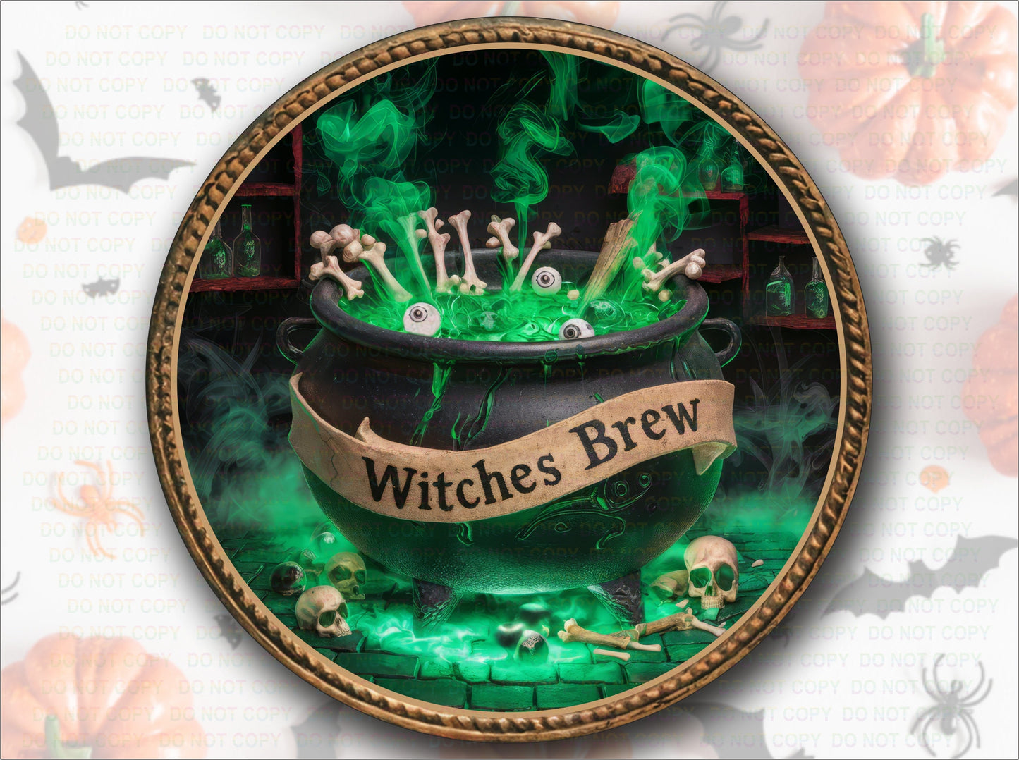 Witches Couldren, Witches Brew, I Put A Spell On You sign, Halloween wreath sign, hocus pocus sign